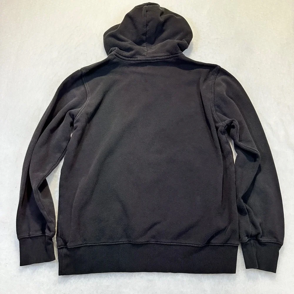 The North Face Hoodie Mens‎ Medium Black Gorpcore Streetwear Graphic Pullover